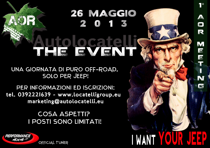 I Want your jeep Autolocatelli Off Road Meeting 2013
