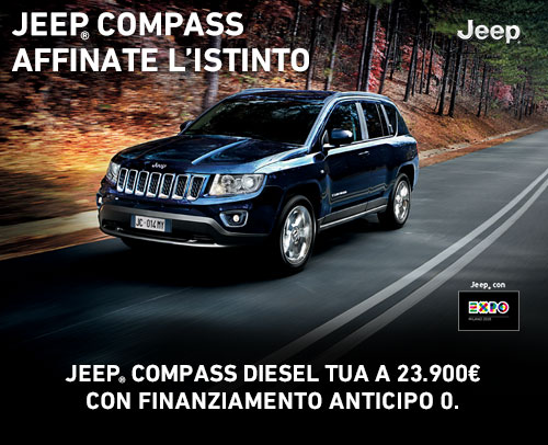 Offerta Jeep Compass Maggio 2014 - Concessionario Jeep Milano e Monza